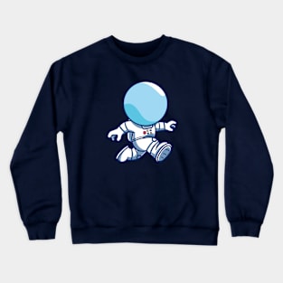 Astro Walking in the Moon Crewneck Sweatshirt